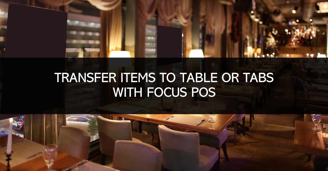 Transfer Items to New Table or Tab